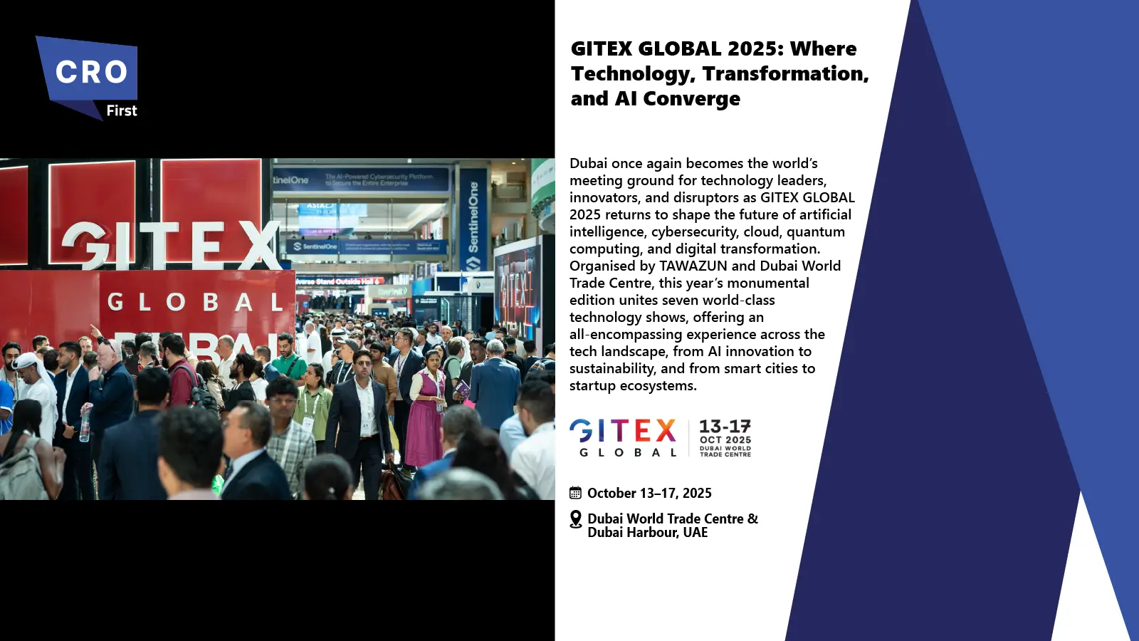 GITEX GLOBAL 2025: Where Technology, Transformation, and AI Converge