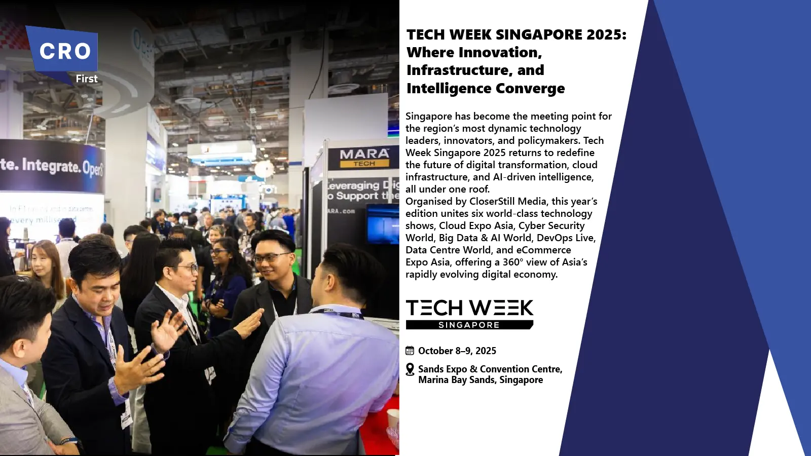 TECH WEEK SINGAPORE 2025: Where Innovation, Infrastructure, and Intelligence Converge