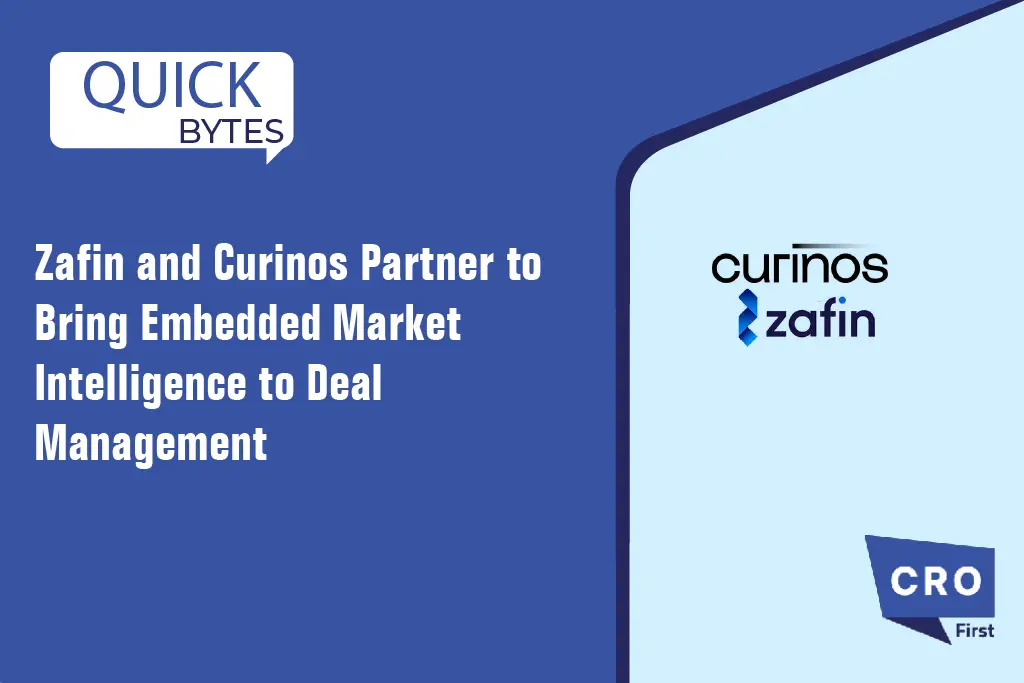 Zafin and Curinos Partner to Bring Embedded Market Intelligence to Deal Management Zafin